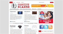 Desktop Screenshot of cognitivebiases.com